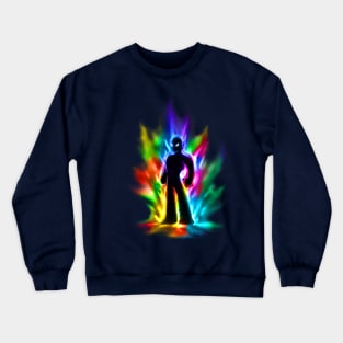 Rainbow Man Crewneck Sweatshirt